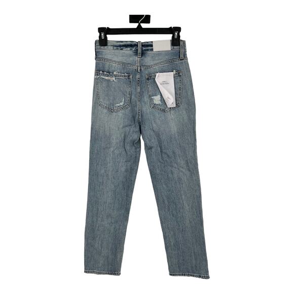 Pistola Jeans Charlie High rise faded and distressed straight leg size 24 - Picture 3 of 6